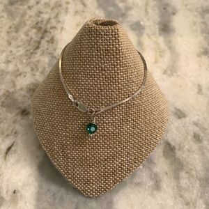 .925 Sterling Silver Bracelet with Swarovski Crystal